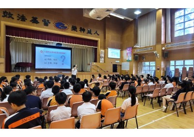 與「路德會聖馬太學校（秀茂坪）」合辦 「領袖生朋輩調解基礎培訓講座」 ( 2025年10月2日 )